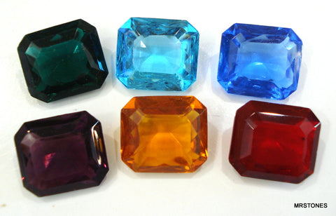 19x17mm (4610/2) TTC Unfoiled Step Cut Cushion Octagons