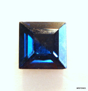 7mm (4410) Dark Sapphire Step Cut Square