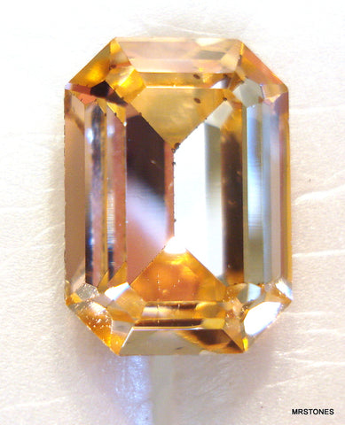 14x10mm (4610) Light Peach Step Cut Cushion Octagon