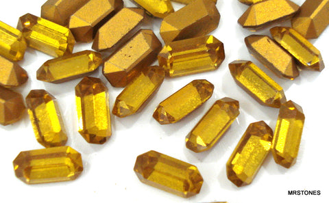 8x4mm (4600) Cz Topaz Cushion Octagon