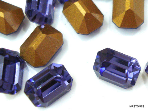 8x6mm (4600) Tanzanite Cushion Octagon