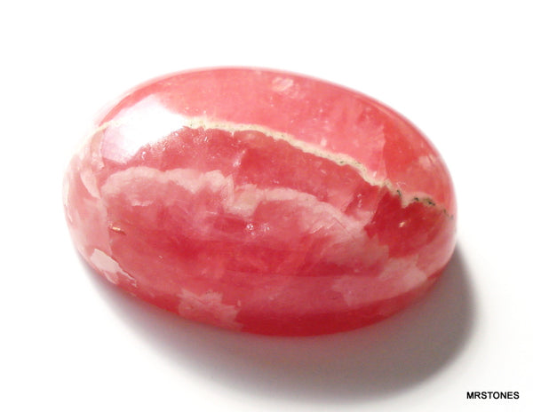 22x15mm Natural Rhodocrosite Oval Shape Cabochon