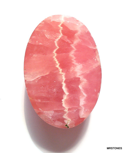 22x15mm Natural Rhodocrosite Oval Shape Cabochon