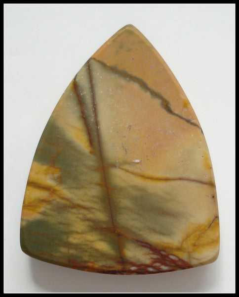 29x22mm Natural Red Creek Jasper Arrow Shape
