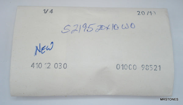 20x10mm (2195) White Opal Oval Cabochon