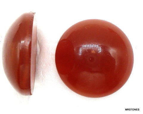 20mm (2194) Cornelian Round Cabochon