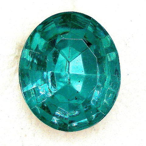 12x10mm (4100/2) Light Emerald Oval Shape