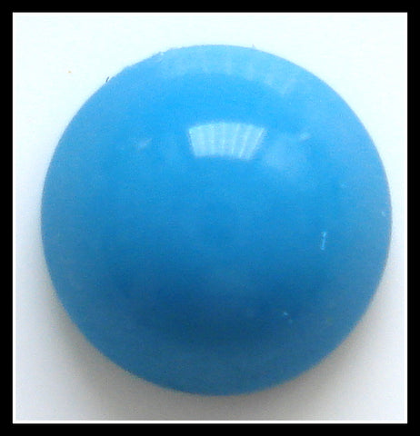 7mm (2194) Dark Turquoise Round Cabochon