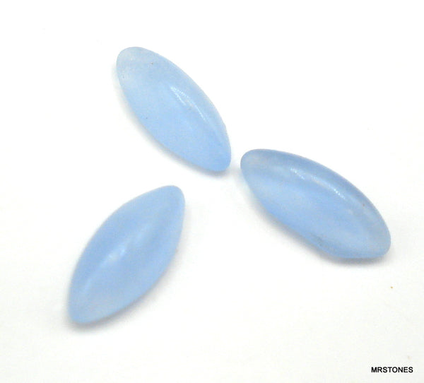 7x3mm (3175) Blue Moonstone Marquise Navette Cabochon