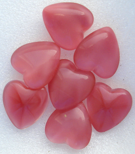 10mm (3147) Pink Moonstone Heart Shape