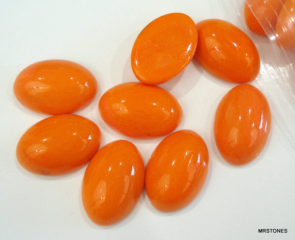 16x11mm (2195) Tango Coral Oval Cabochon