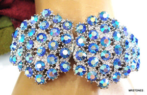 Sapphire AB Clamper Bracelet