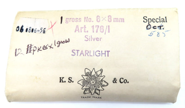 8x6mm (4600) Black Diamond AB Starlight Cushion Octagon
