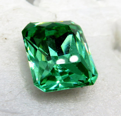 12x10mm (4626/2) TTC Peridot Cushion Octagon Pointed Back