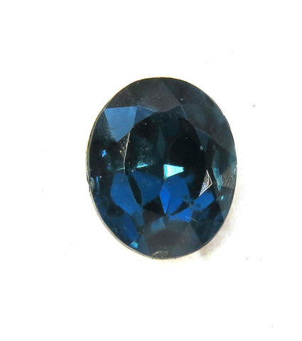 10x8mm (4140) Montana Sapphire Blue Oval Shape
