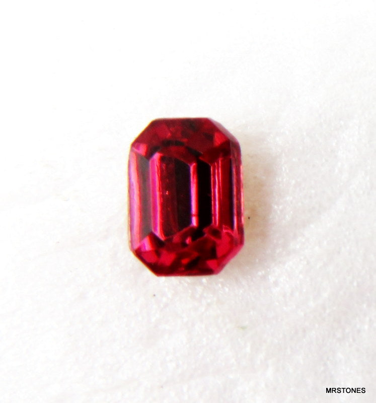 6x4mm (4600/2) TTC Dark Rose Cushion Octagon